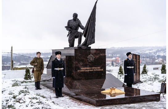 Открытие памятника Защитнику Отечества в г. Болхов